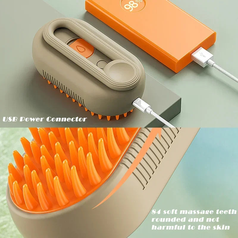 Premium 3-in-1 Cat Grooming & Relaxation System