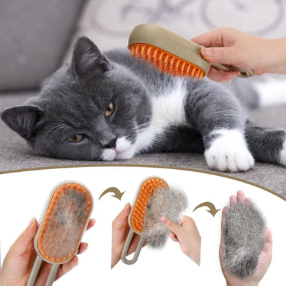 Premium 3-in-1 Cat Grooming & Relaxation System