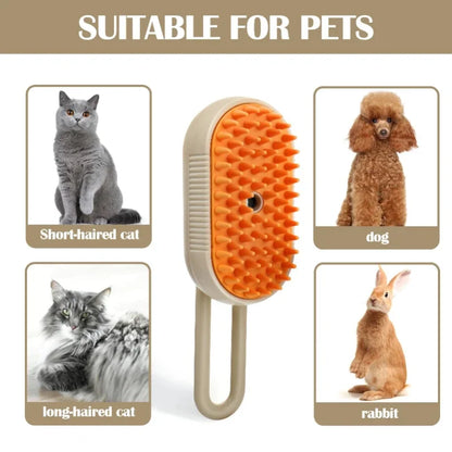 Premium 3-in-1 Cat Grooming & Relaxation System
