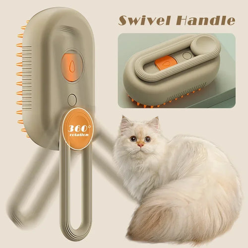 Premium 3-in-1 Cat Grooming & Relaxation System