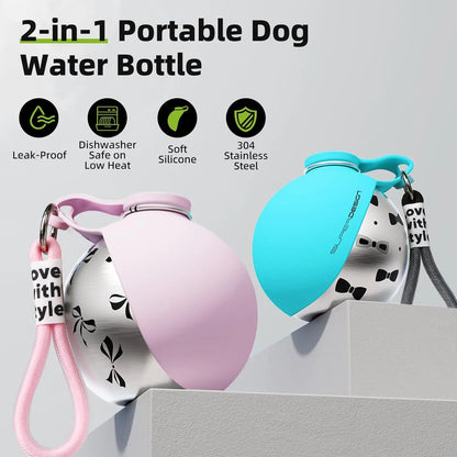 HydroPup Travel Water Bottle